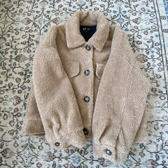 Zara Jackets & Blazers - Zara Teddy Button Down Jacket
